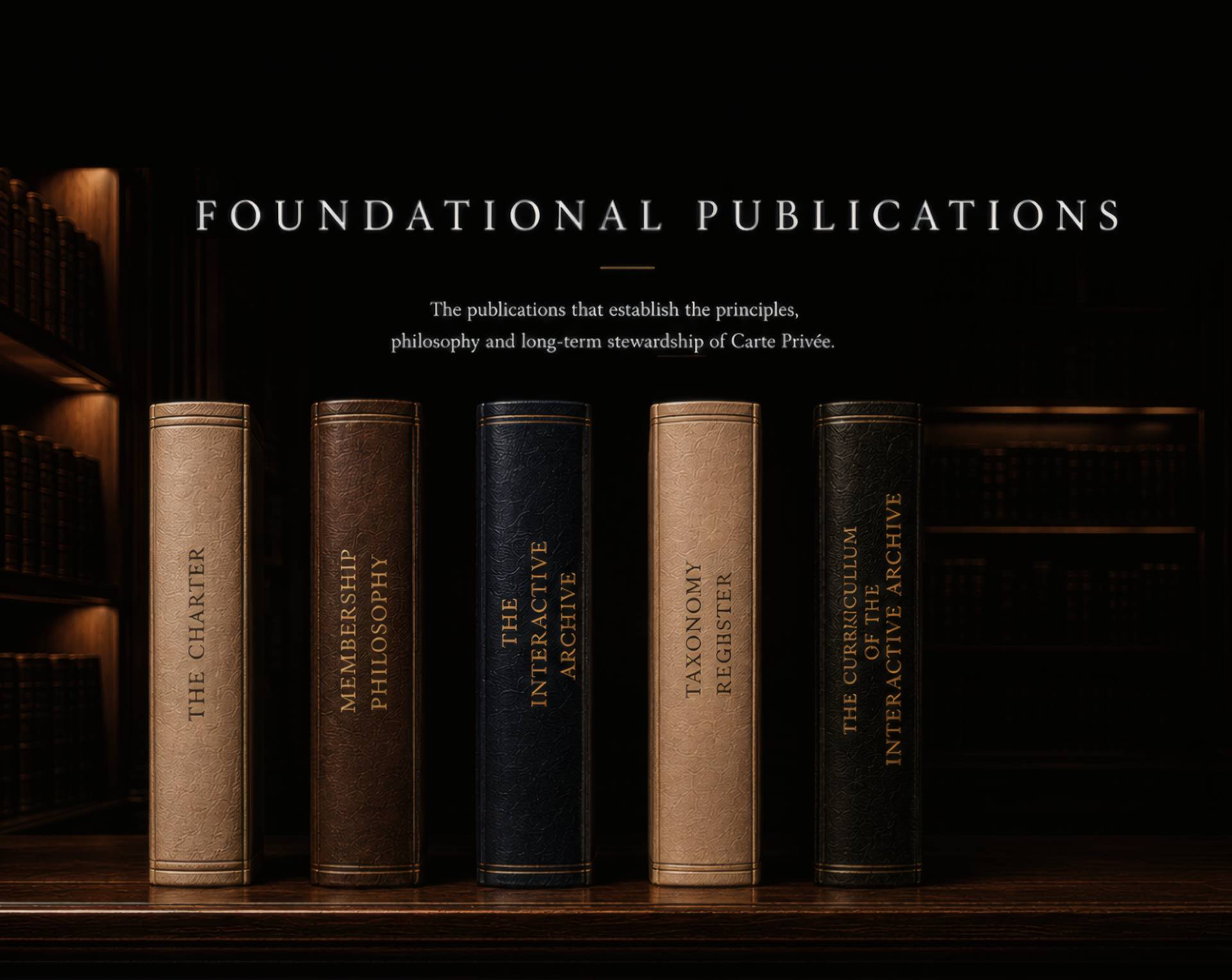 Publications of the Interactive Archive